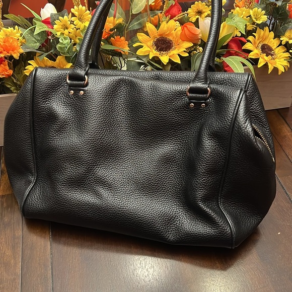 Kate Spade Satchel in Black Pebble Leather - Picture 2 of 6